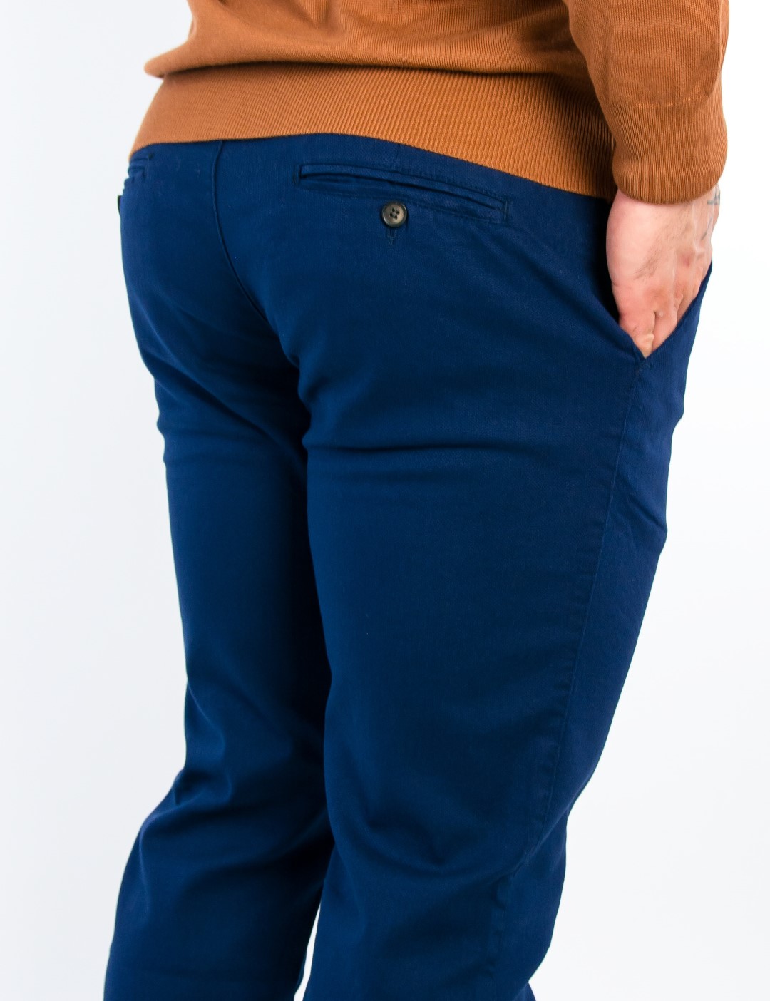 Ben Tailor ανδρικό ρουά υφασμάτινο Chinos παντελόνι 0178B φωτογραφία